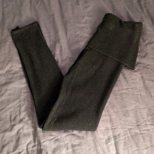 lululemon athletica Charcoal Knit Leggings